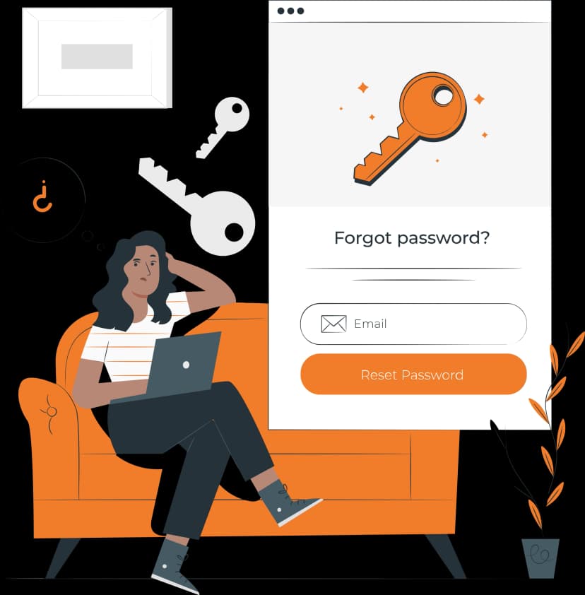 Forgot Password Illustration