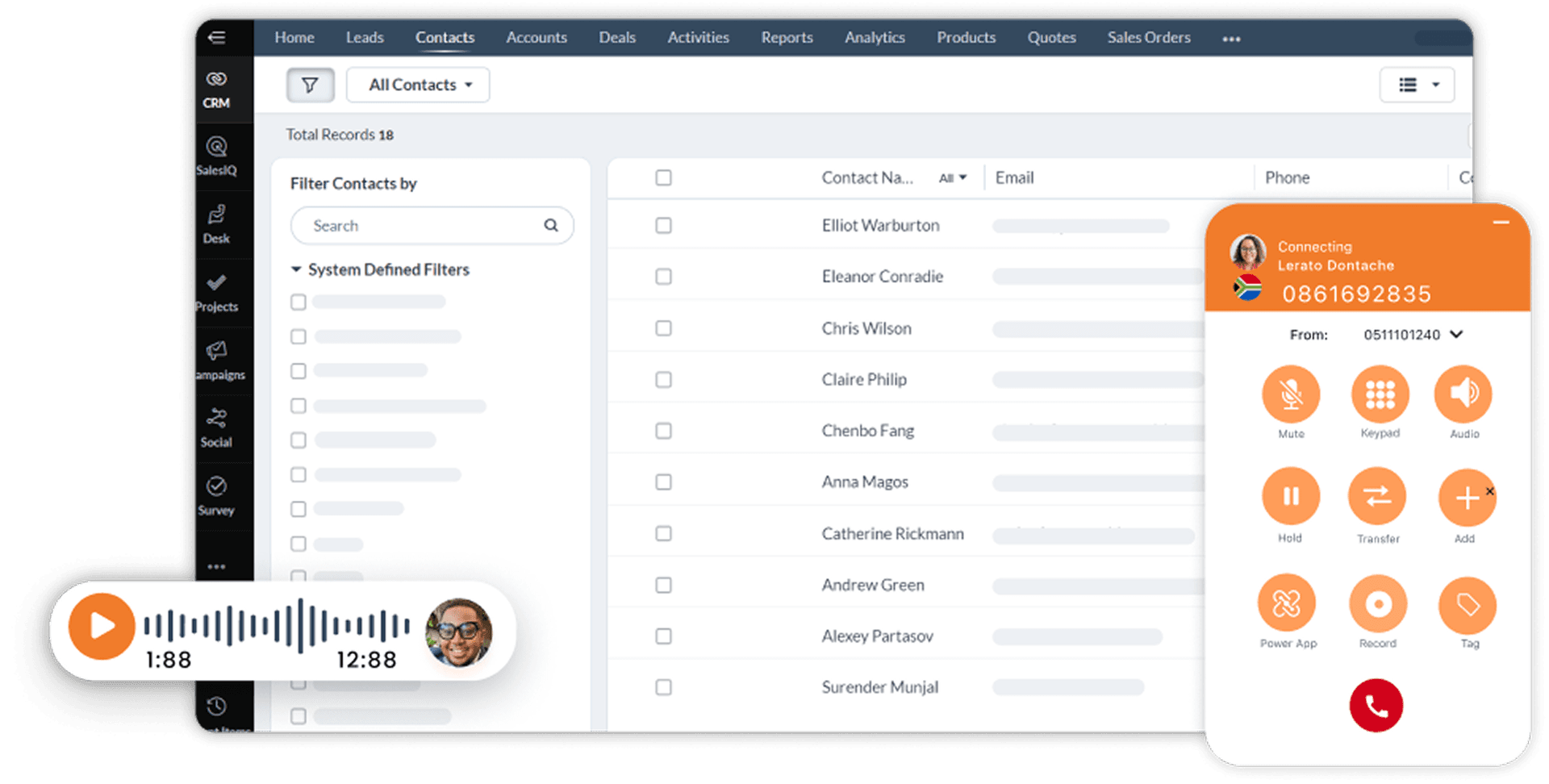 One-click dial from any Zoho record feature image